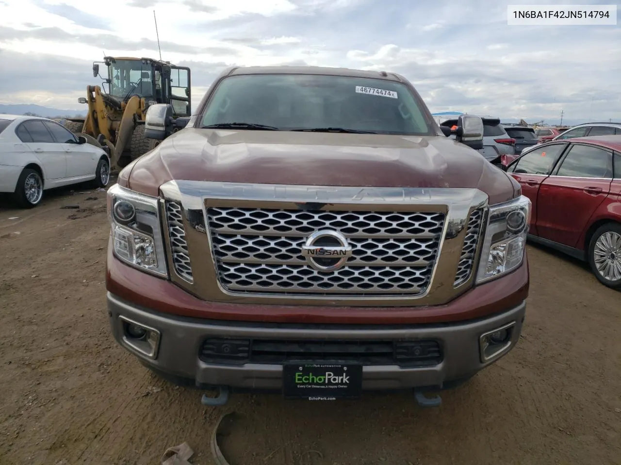 2018 Nissan Titan Xd Sl VIN: 1N6BA1F42JN514794 Lot: 46774474