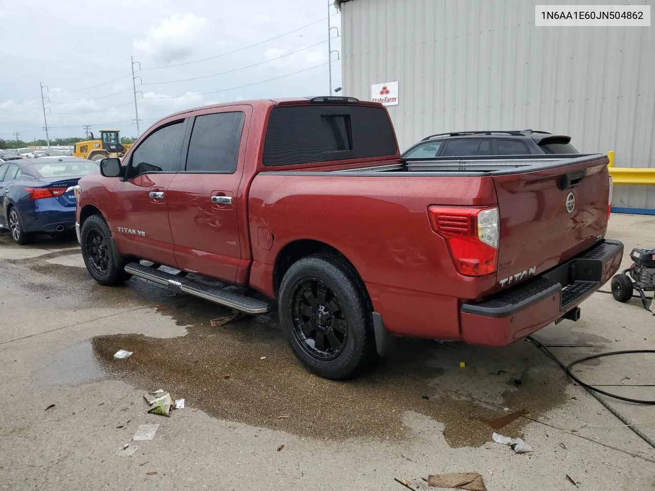 2018 Nissan Titan Sv VIN: 1N6AA1E60JN504862 Lot: 53387084