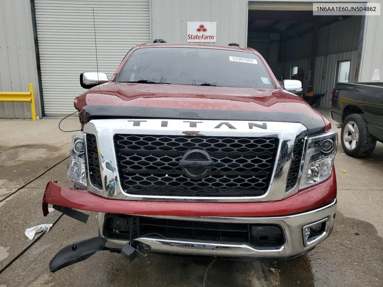 2018 Nissan Titan Sv VIN: 1N6AA1E60JN504862 Lot: 53387084