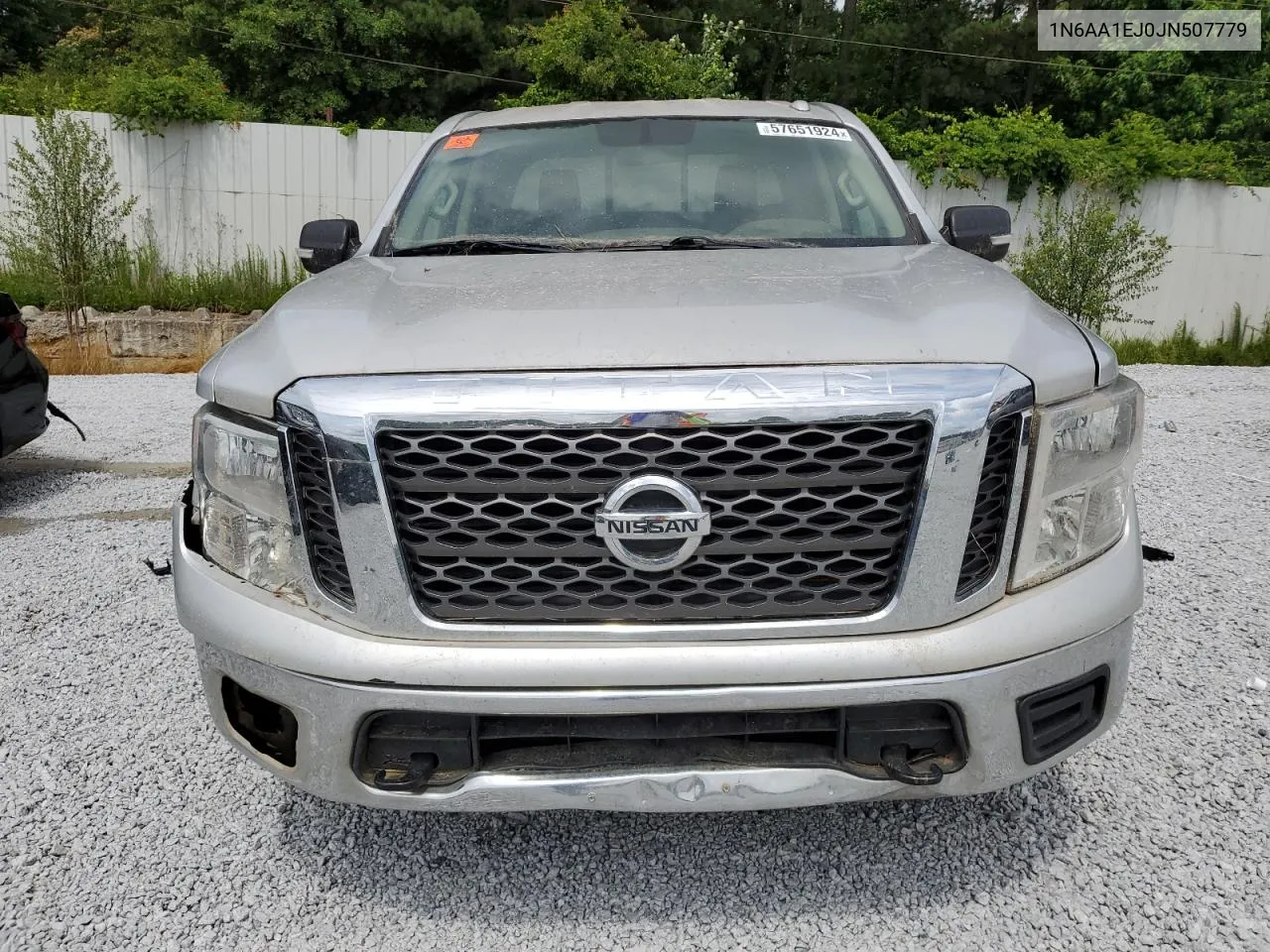 2018 Nissan Titan S VIN: 1N6AA1EJ0JN507779 Lot: 57651924