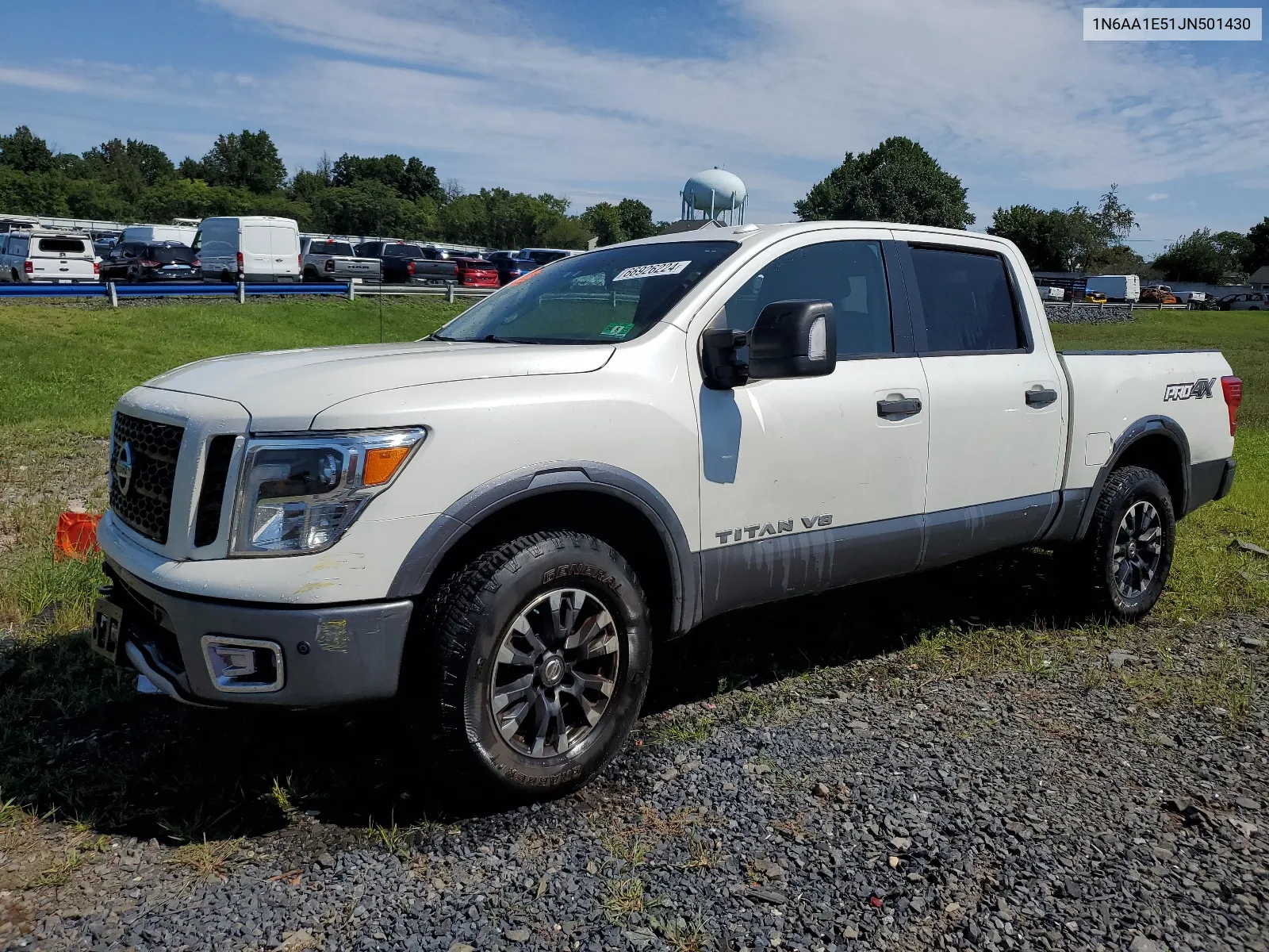 2018 Nissan Titan Sv VIN: 1N6AA1E51JN501430 Lot: 66926224