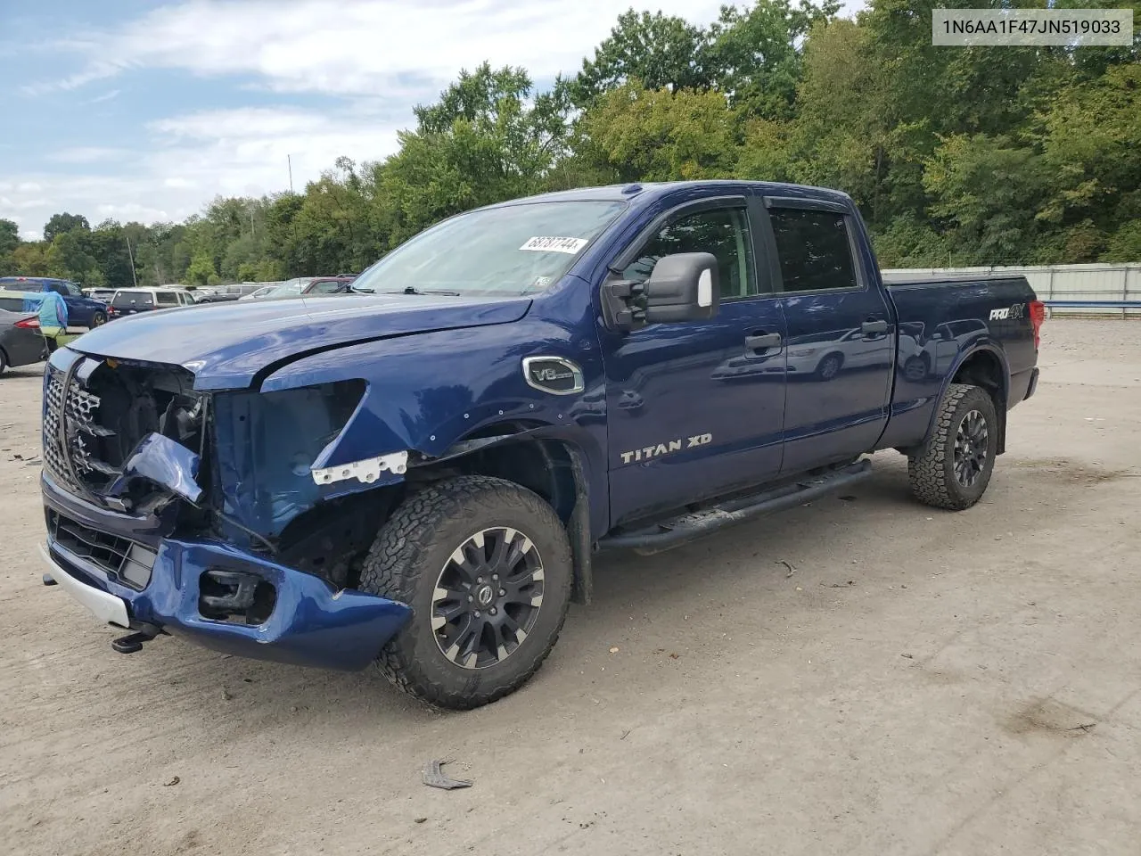 2018 Nissan Titan Xd Sl VIN: 1N6AA1F47JN519033 Lot: 68787744