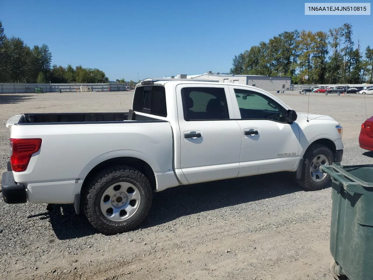 2018 Nissan Titan S VIN: 1N6AA1EJ4JN510815 Lot: 69114264