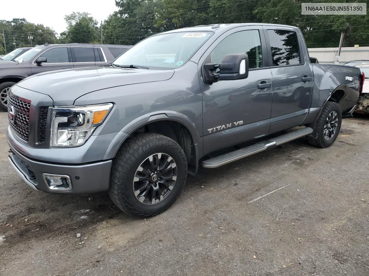 2018 Nissan Titan Sv VIN: 1N6AA1E50JN551350 Lot: 69429004