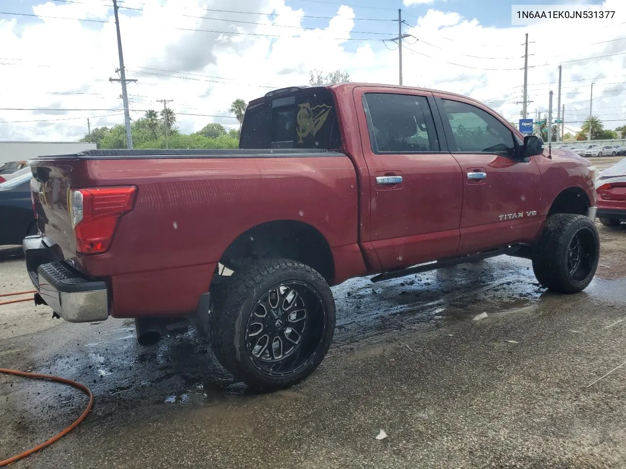 1N6AA1EK0JN531377 2018 Nissan Titan S