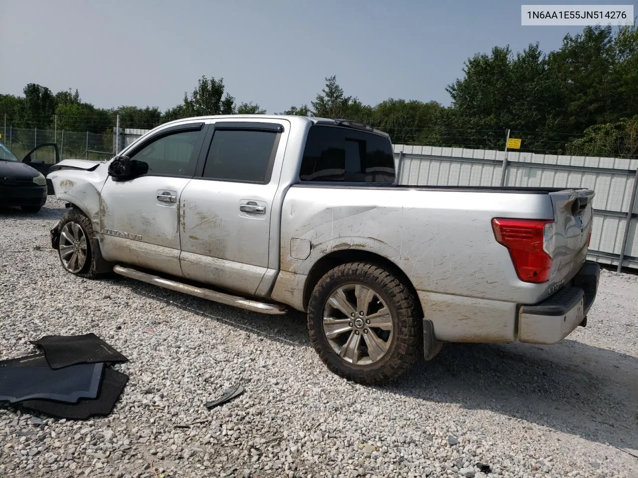 2018 Nissan Titan Sv VIN: 1N6AA1E55JN514276 Lot: 70511014