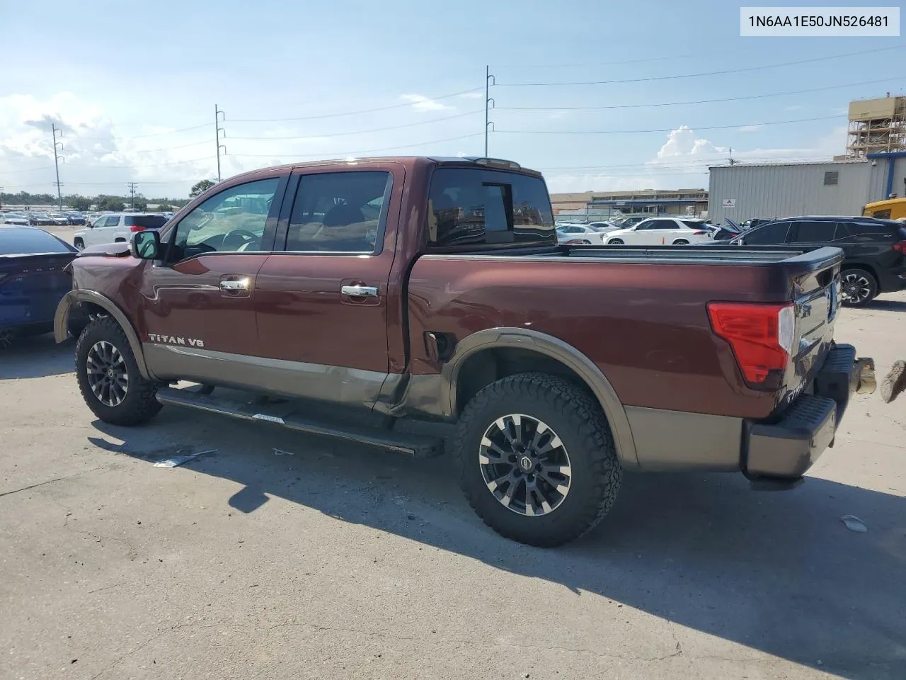 2018 Nissan Titan Sv VIN: 1N6AA1E50JN526481 Lot: 71800504