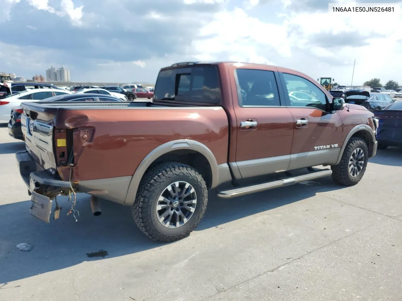 2018 Nissan Titan Sv VIN: 1N6AA1E50JN526481 Lot: 71800504