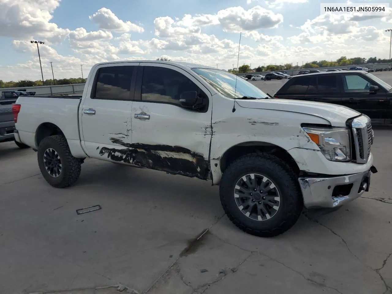 2018 Nissan Titan Sv VIN: 1N6AA1E51JN505994 Lot: 72131604