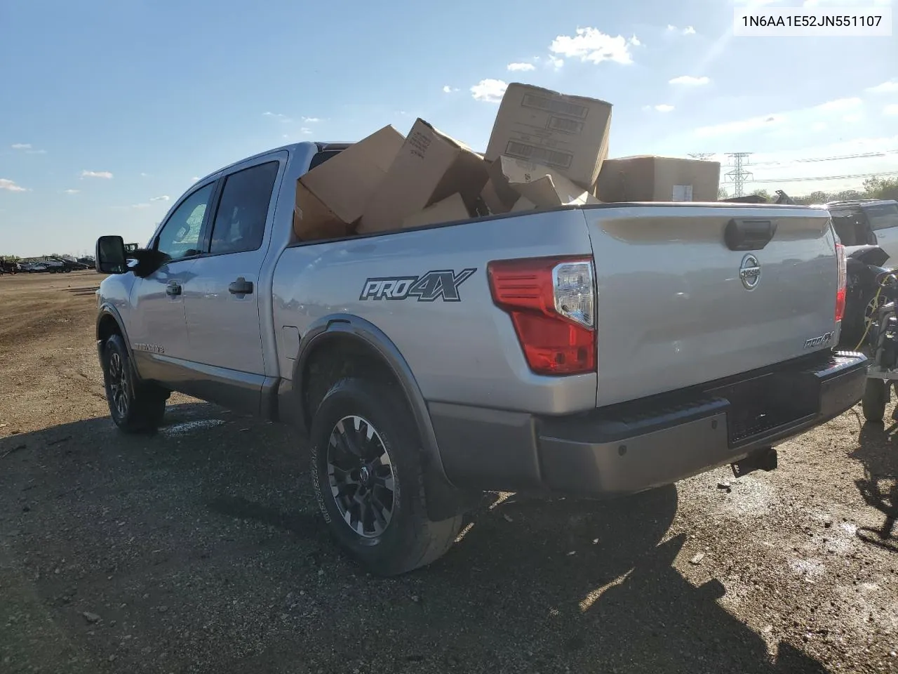 2018 Nissan Titan Sv VIN: 1N6AA1E52JN551107 Lot: 72632654