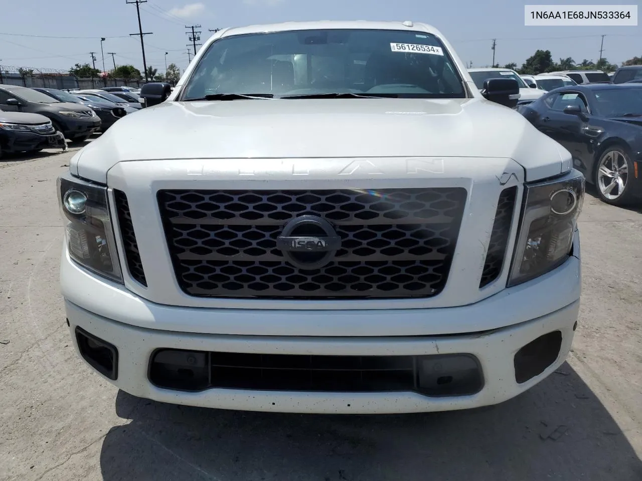 2018 Nissan Titan Sv VIN: 1N6AA1E68JN533364 Lot: 72654974