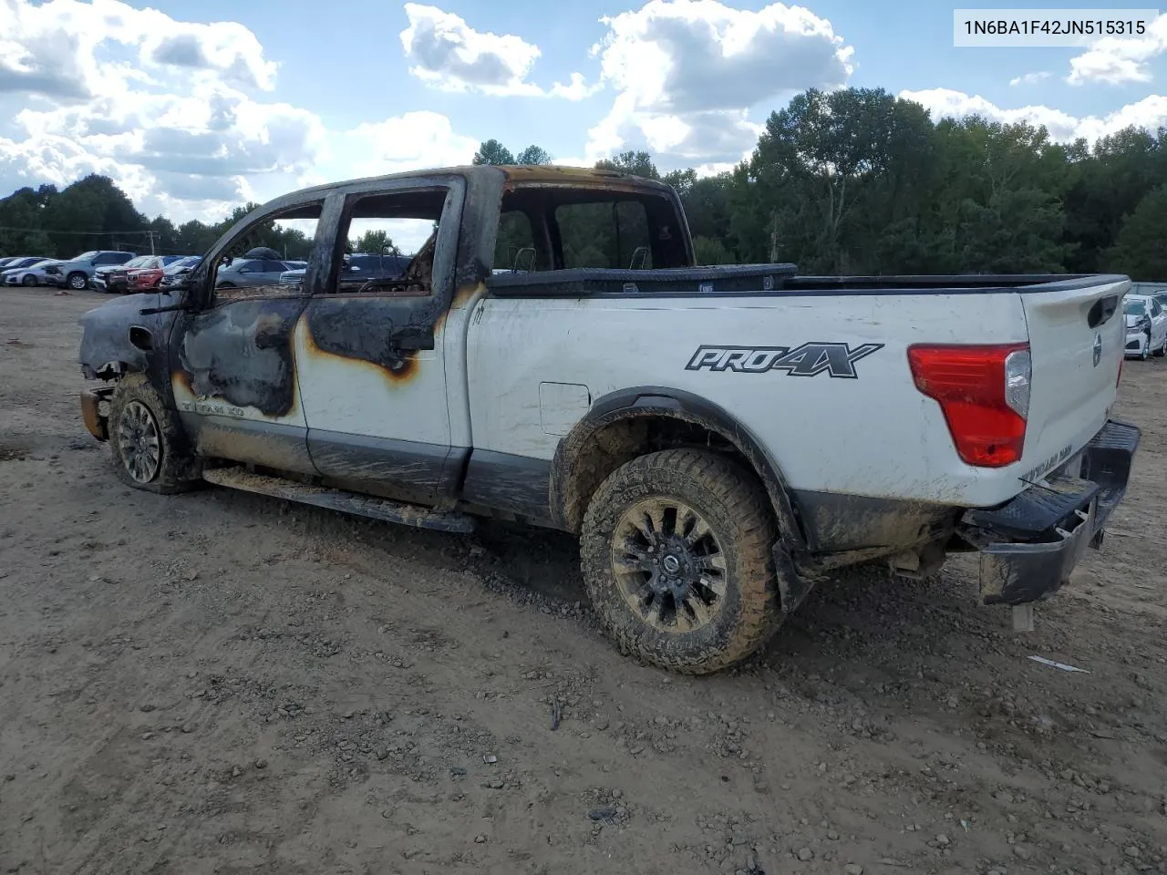 2018 Nissan Titan Xd Sl VIN: 1N6BA1F42JN515315 Lot: 72920684