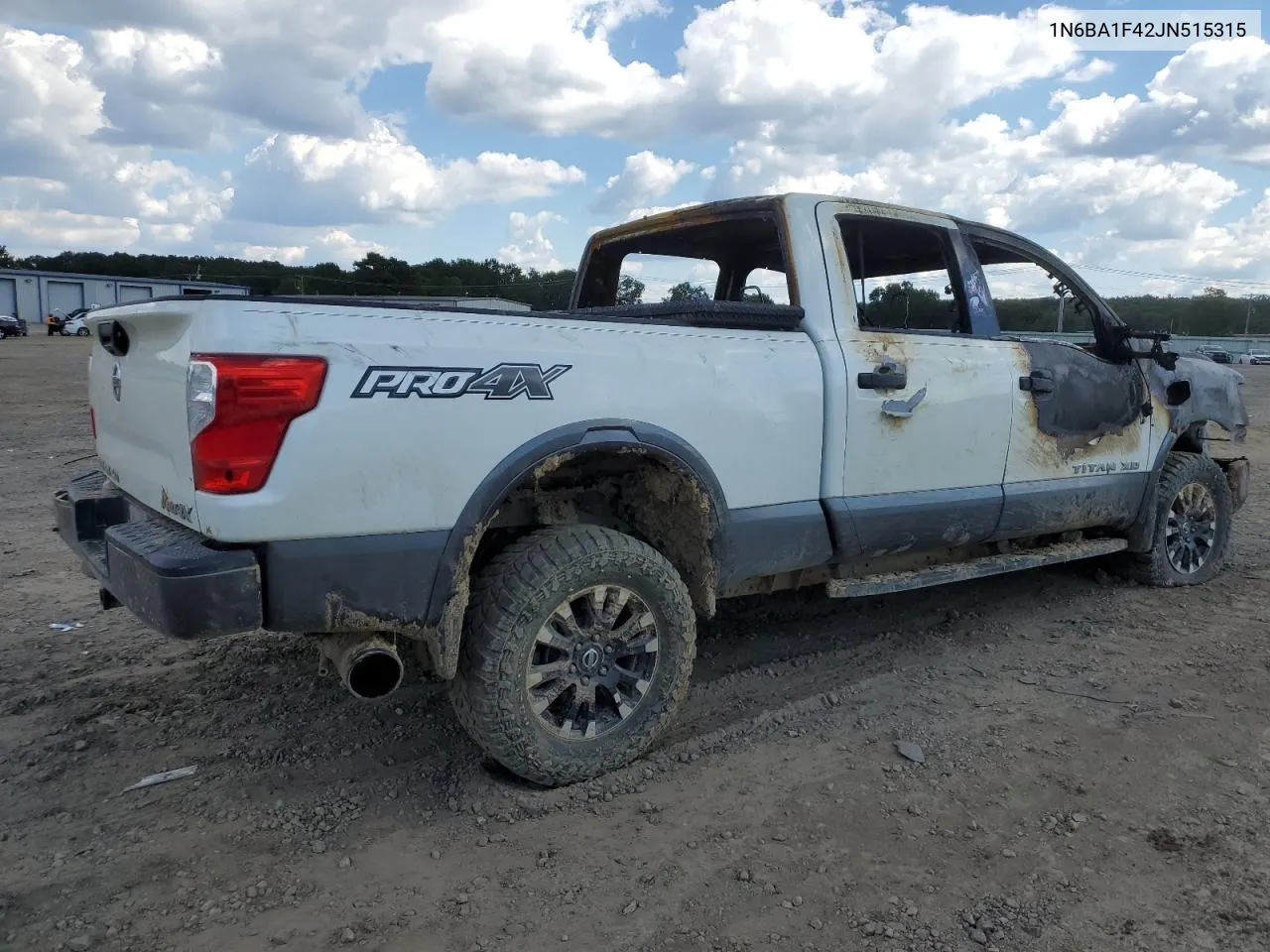 2018 Nissan Titan Xd Sl VIN: 1N6BA1F42JN515315 Lot: 72920684