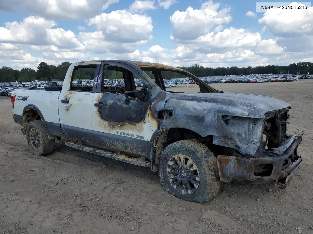 2018 Nissan Titan Xd Sl VIN: 1N6BA1F42JN515315 Lot: 72920684