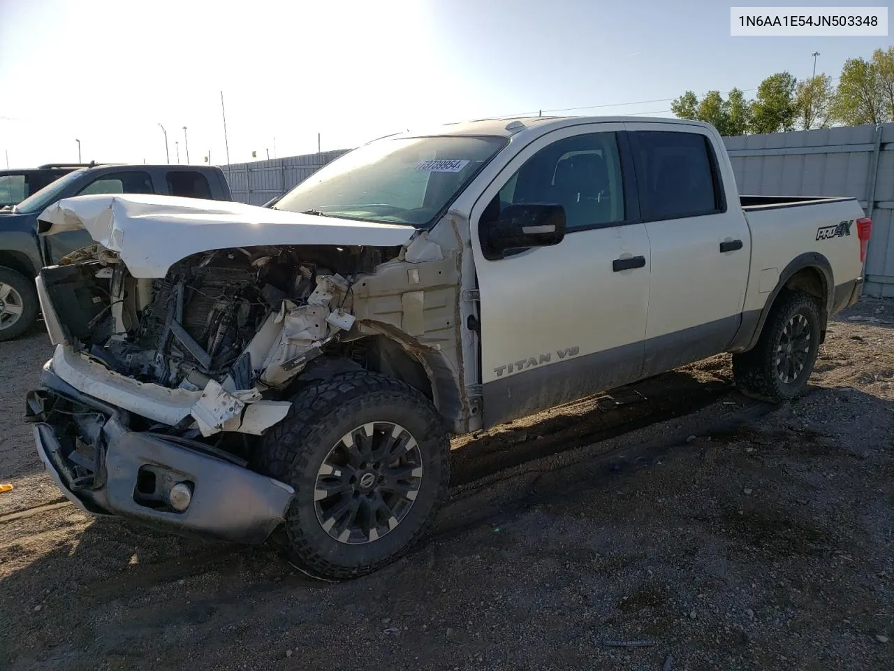 2018 Nissan Titan Sv VIN: 1N6AA1E54JN503348 Lot: 73739954