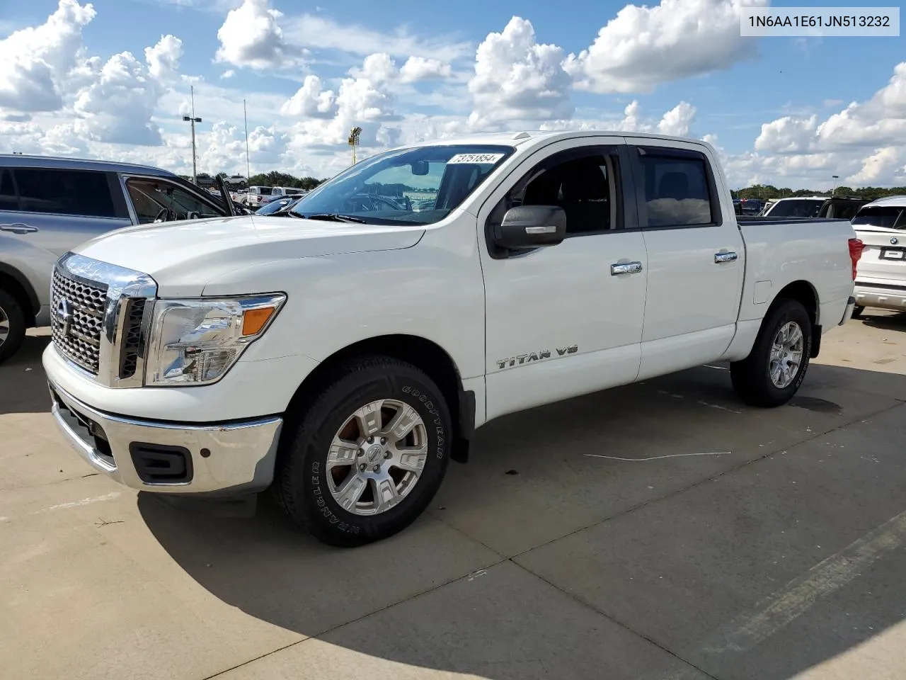 2018 Nissan Titan Sv VIN: 1N6AA1E61JN513232 Lot: 73751854