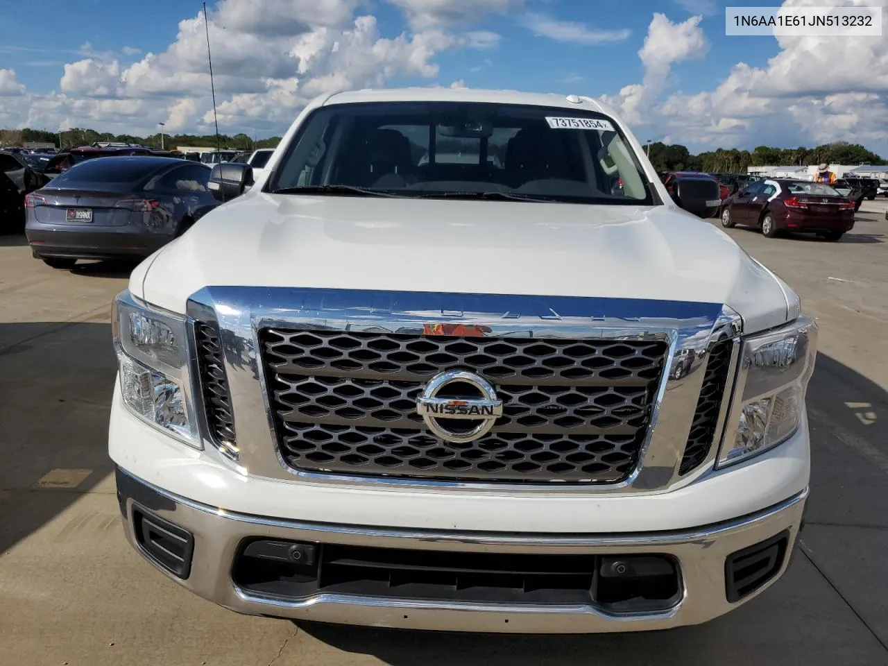 2018 Nissan Titan Sv VIN: 1N6AA1E61JN513232 Lot: 73751854