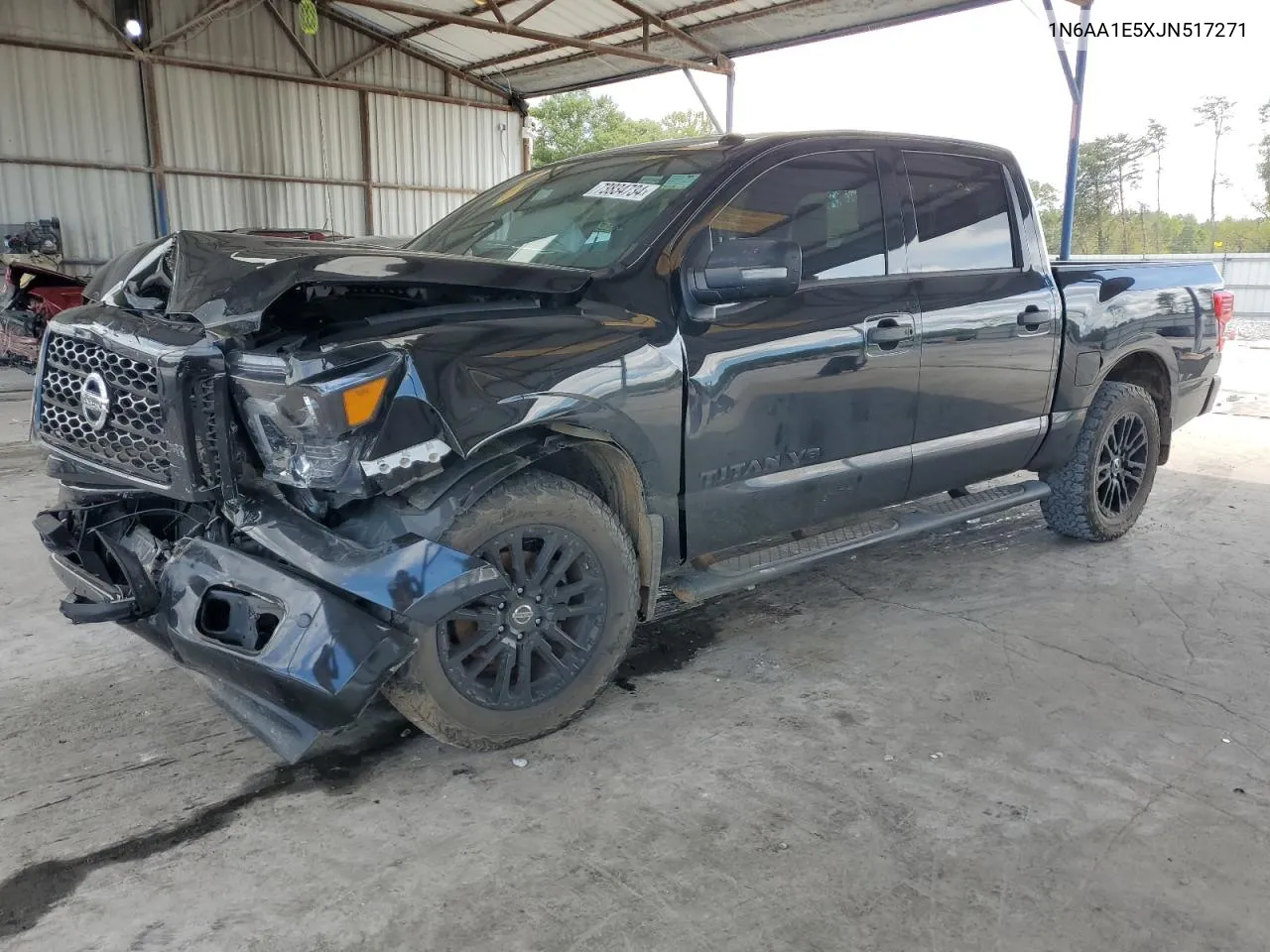 2018 Nissan Titan Sv VIN: 1N6AA1E5XJN517271 Lot: 73834734