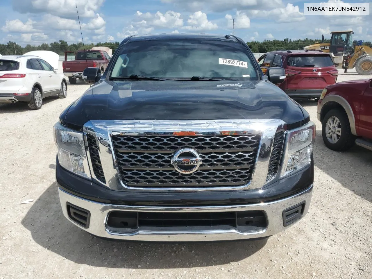 2018 Nissan Titan S VIN: 1N6AA1EK7JN542912 Lot: 73892774