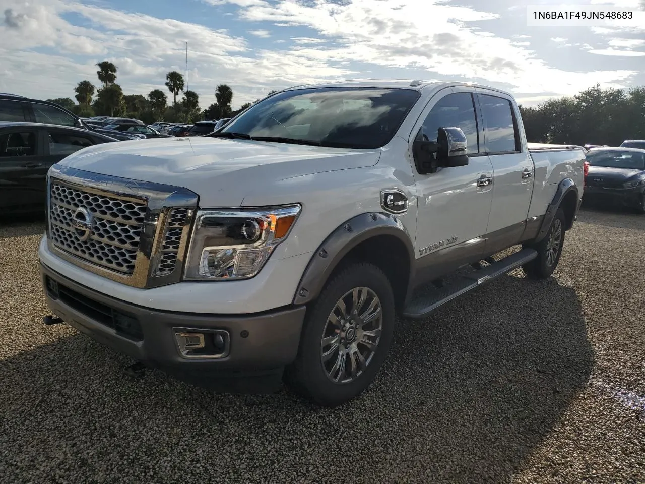 2018 Nissan Titan Xd Sl VIN: 1N6BA1F49JN548683 Lot: 73970764