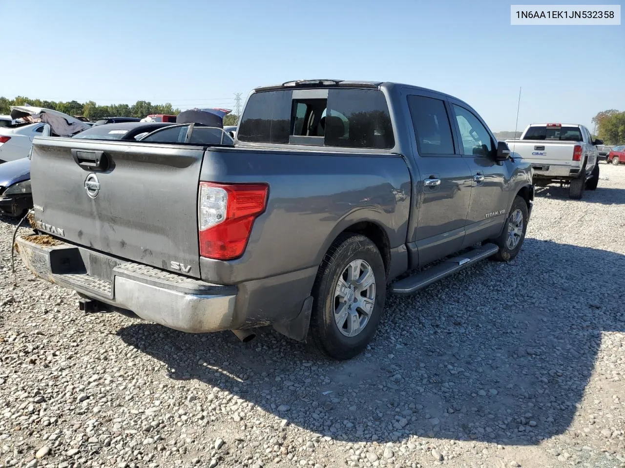 2018 Nissan Titan S VIN: 1N6AA1EK1JN532358 Lot: 75112934