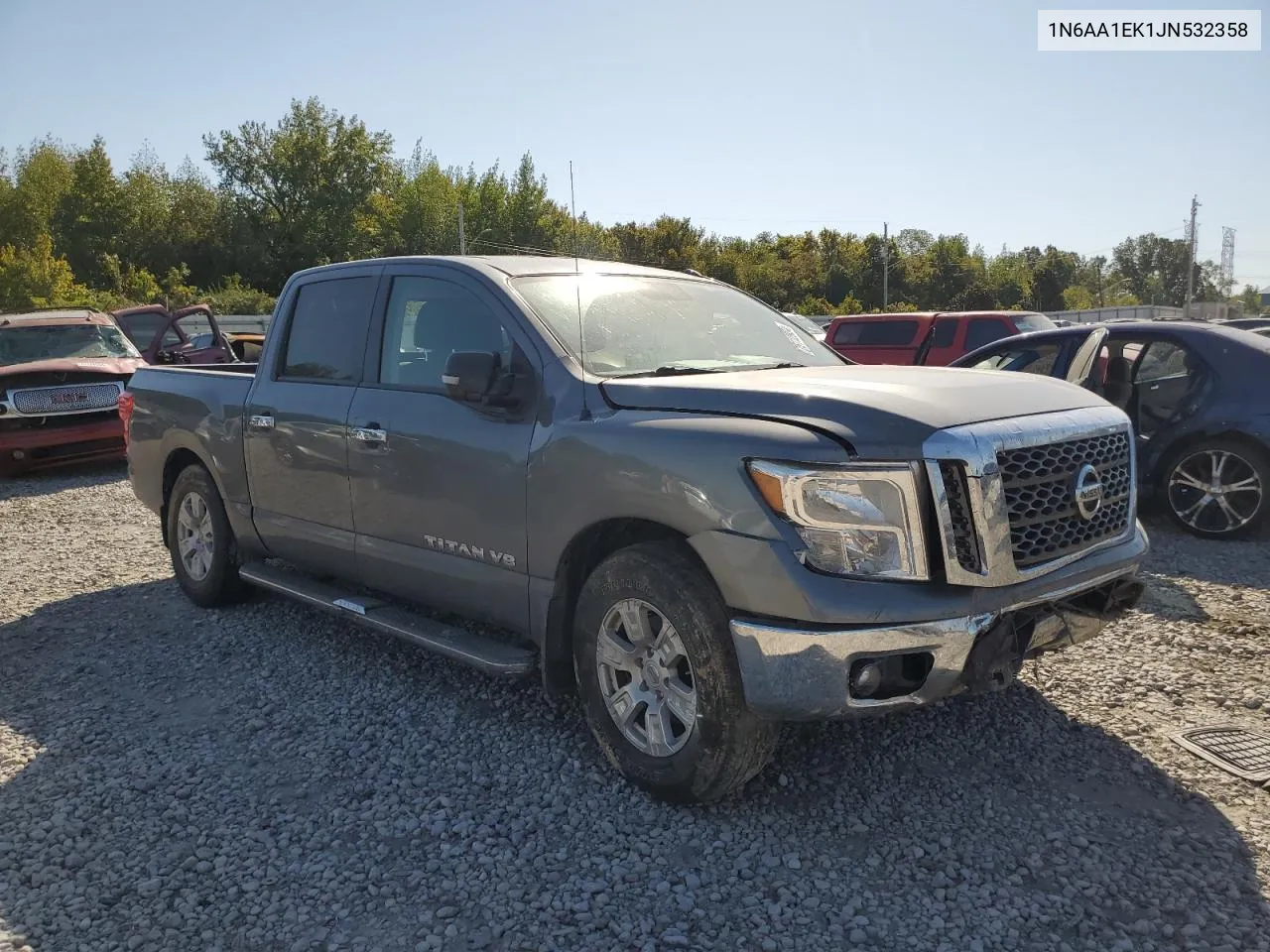 2018 Nissan Titan S VIN: 1N6AA1EK1JN532358 Lot: 75112934