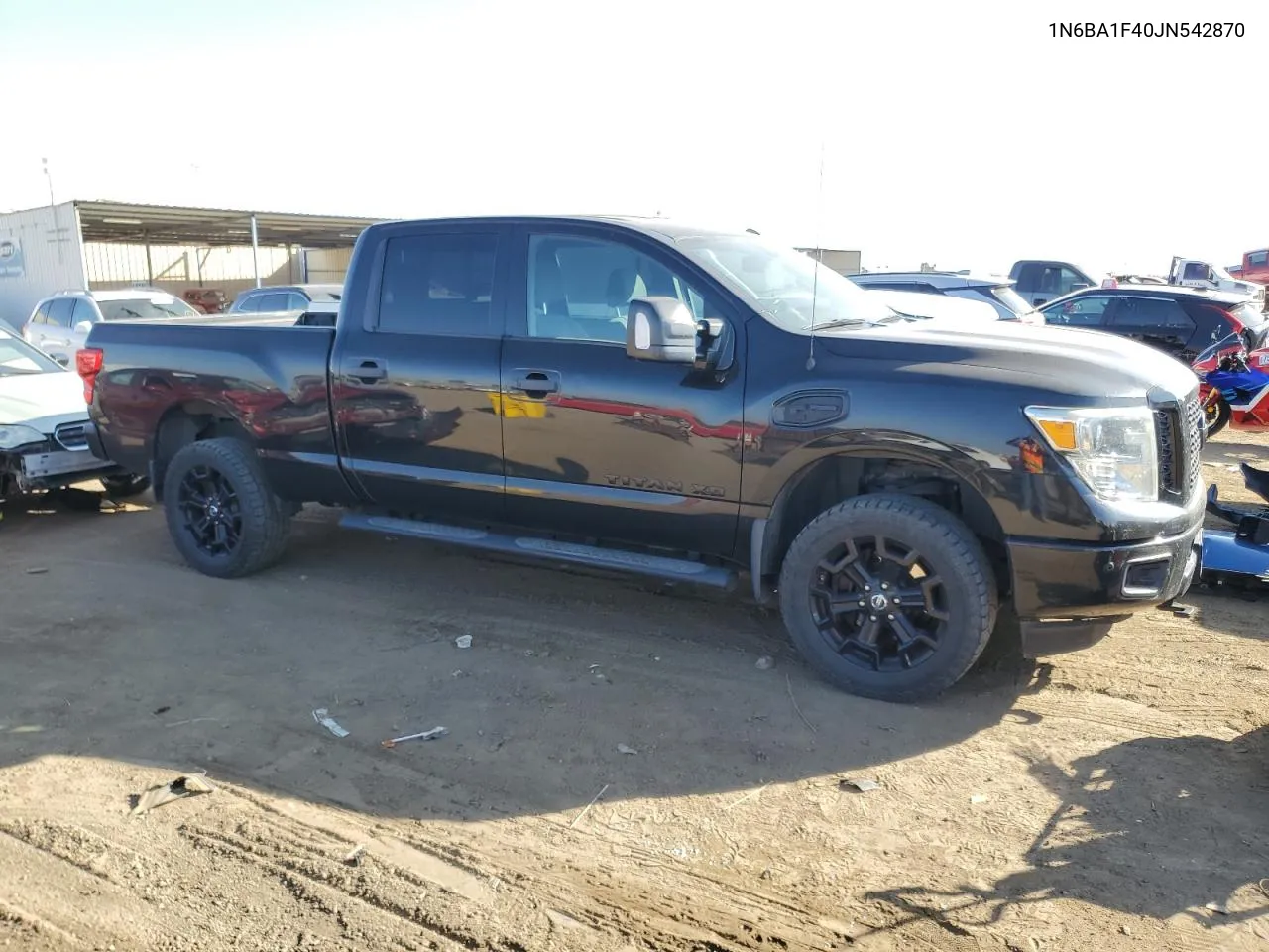 2018 Nissan Titan Xd Sl VIN: 1N6BA1F40JN542870 Lot: 75204174