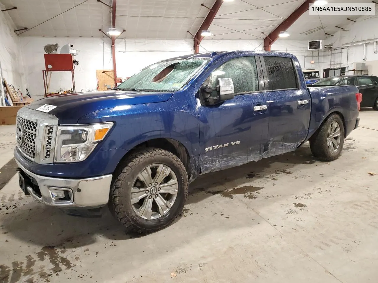 2018 Nissan Titan Sv VIN: 1N6AA1E5XJN510885 Lot: 75502634