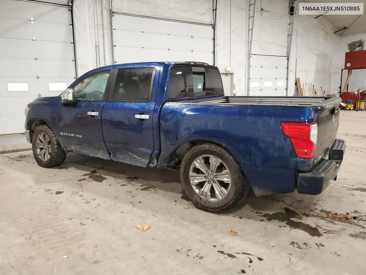 2018 Nissan Titan Sv VIN: 1N6AA1E5XJN510885 Lot: 75502634