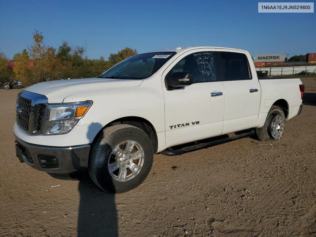 2018 Nissan Titan S VIN: 1N6AA1EJ9JN529800 Lot: 75745324