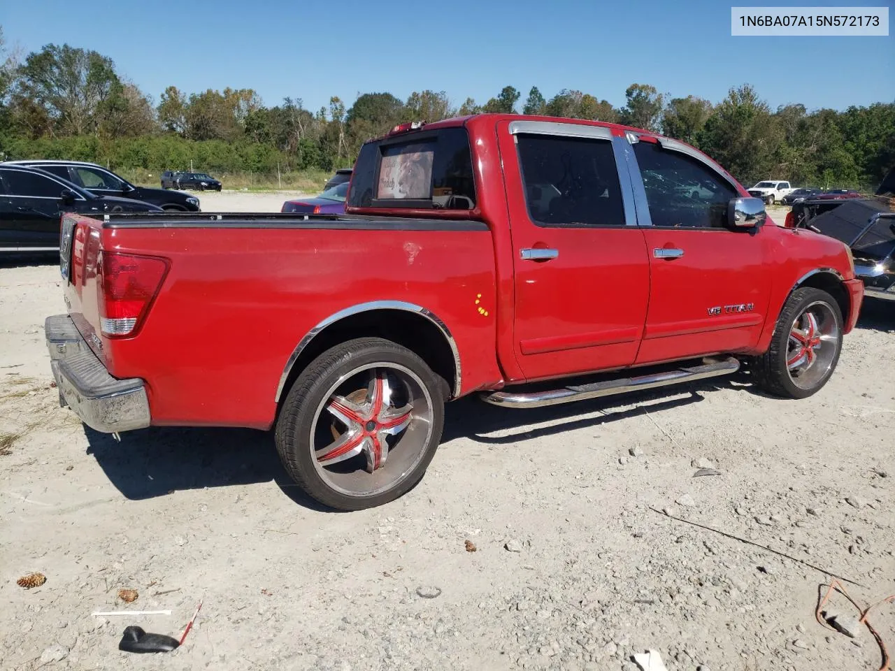 2018 Nissan Titan Xe VIN: 1N6BA07A15N572173 Lot: 75768264