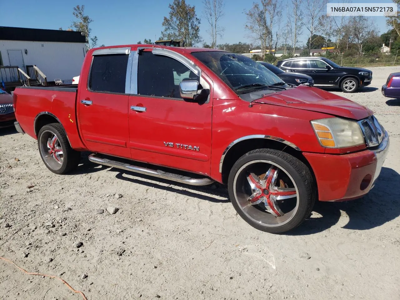 2018 Nissan Titan Xe VIN: 1N6BA07A15N572173 Lot: 75768264