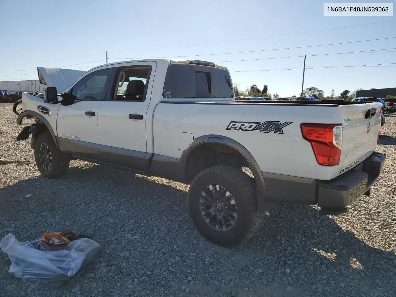 2018 Nissan Titan Xd Sl VIN: 1N6BA1F40JN539063 Lot: 75825304