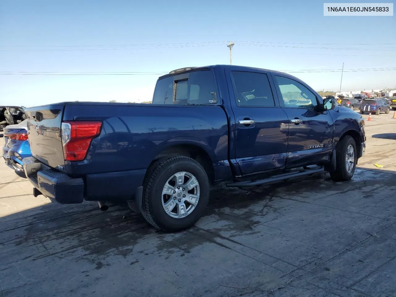 2018 Nissan Titan Sv VIN: 1N6AA1E60JN545833 Lot: 75990684