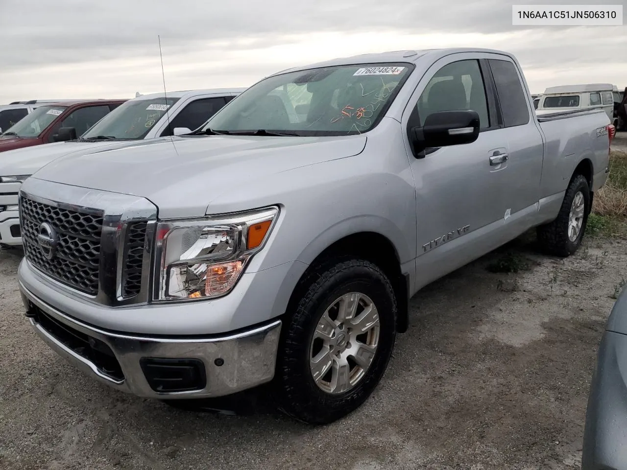 2018 Nissan Titan Sv VIN: 1N6AA1C51JN506310 Lot: 76024824