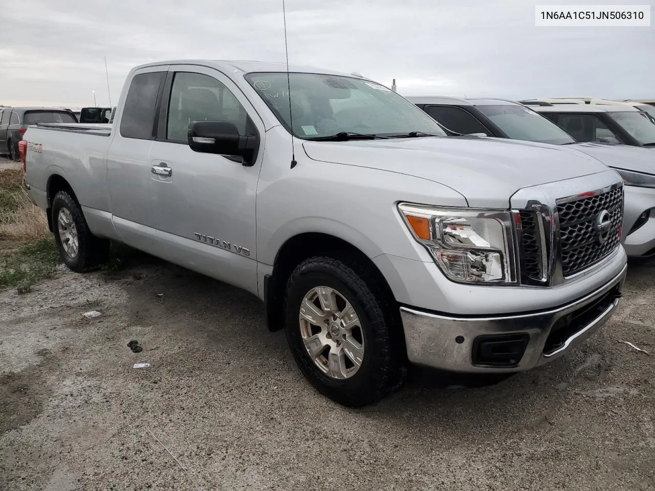 2018 Nissan Titan Sv VIN: 1N6AA1C51JN506310 Lot: 76024824