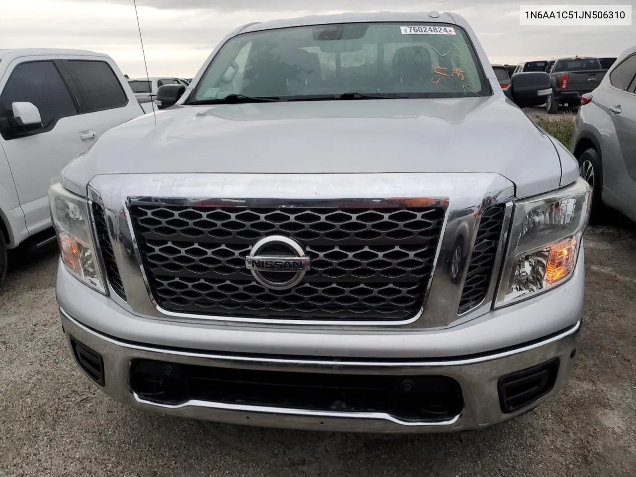 2018 Nissan Titan Sv VIN: 1N6AA1C51JN506310 Lot: 76024824