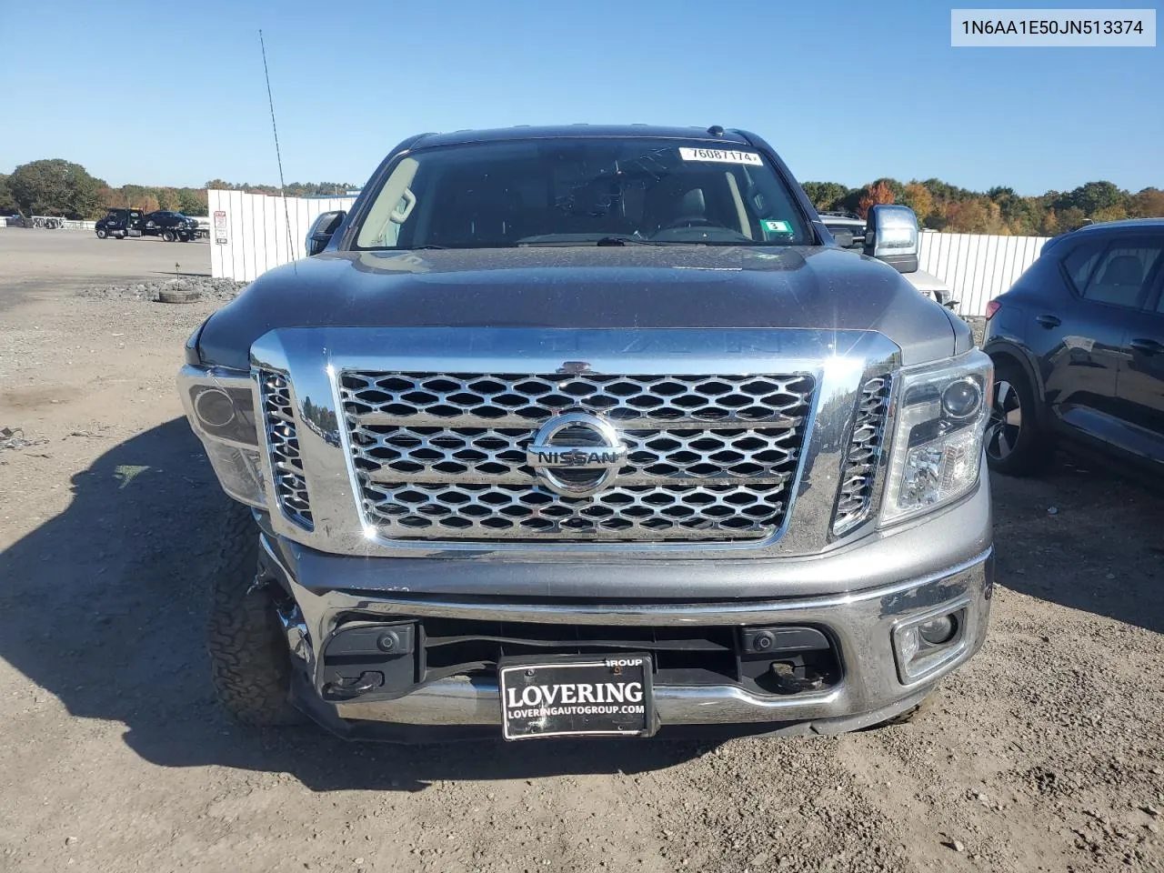 2018 Nissan Titan Sv VIN: 1N6AA1E50JN513374 Lot: 76087174