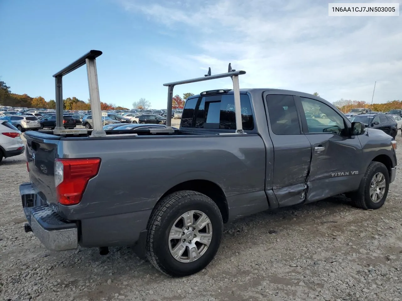 2018 Nissan Titan S VIN: 1N6AA1CJ7JN503005 Lot: 76546194