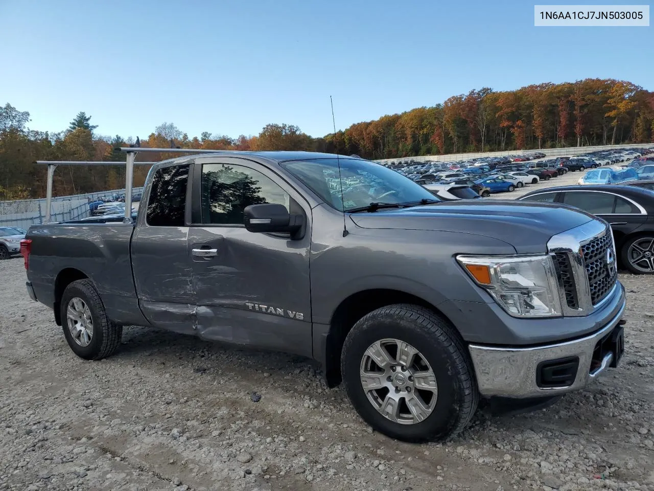 2018 Nissan Titan S VIN: 1N6AA1CJ7JN503005 Lot: 76546194