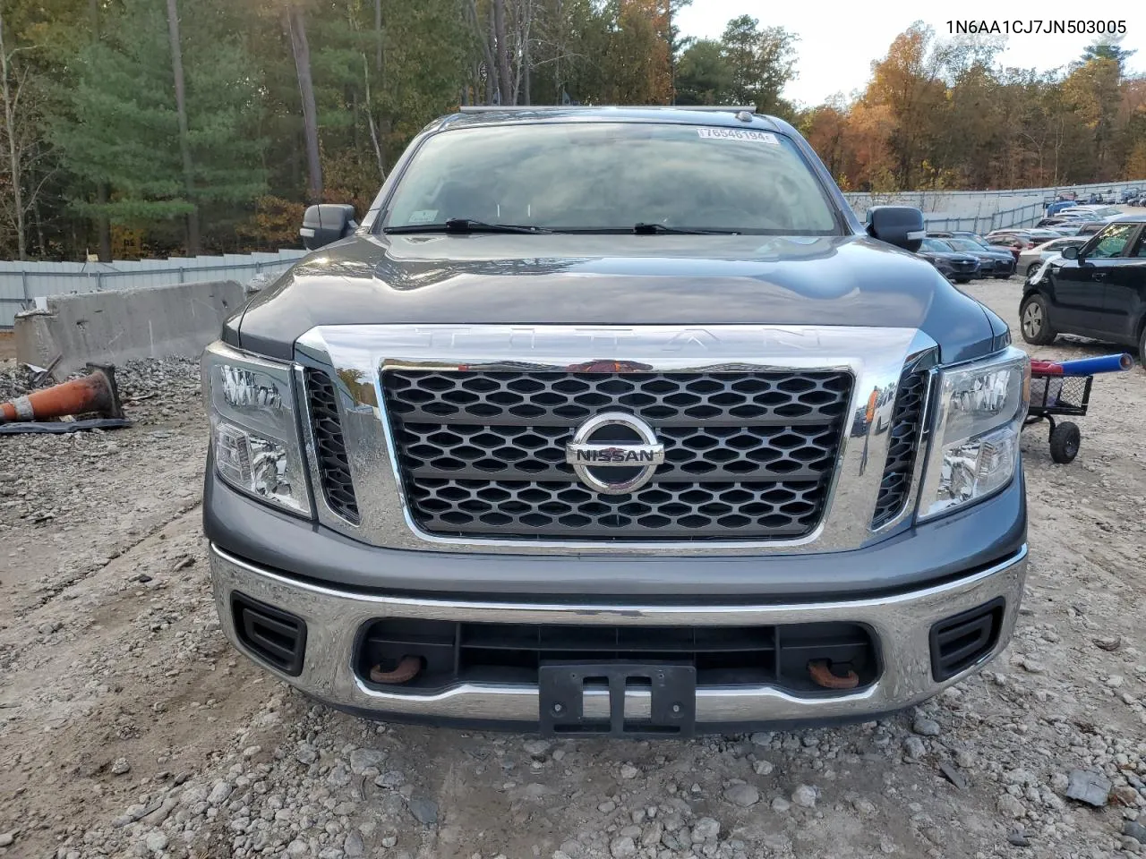 2018 Nissan Titan S VIN: 1N6AA1CJ7JN503005 Lot: 76546194