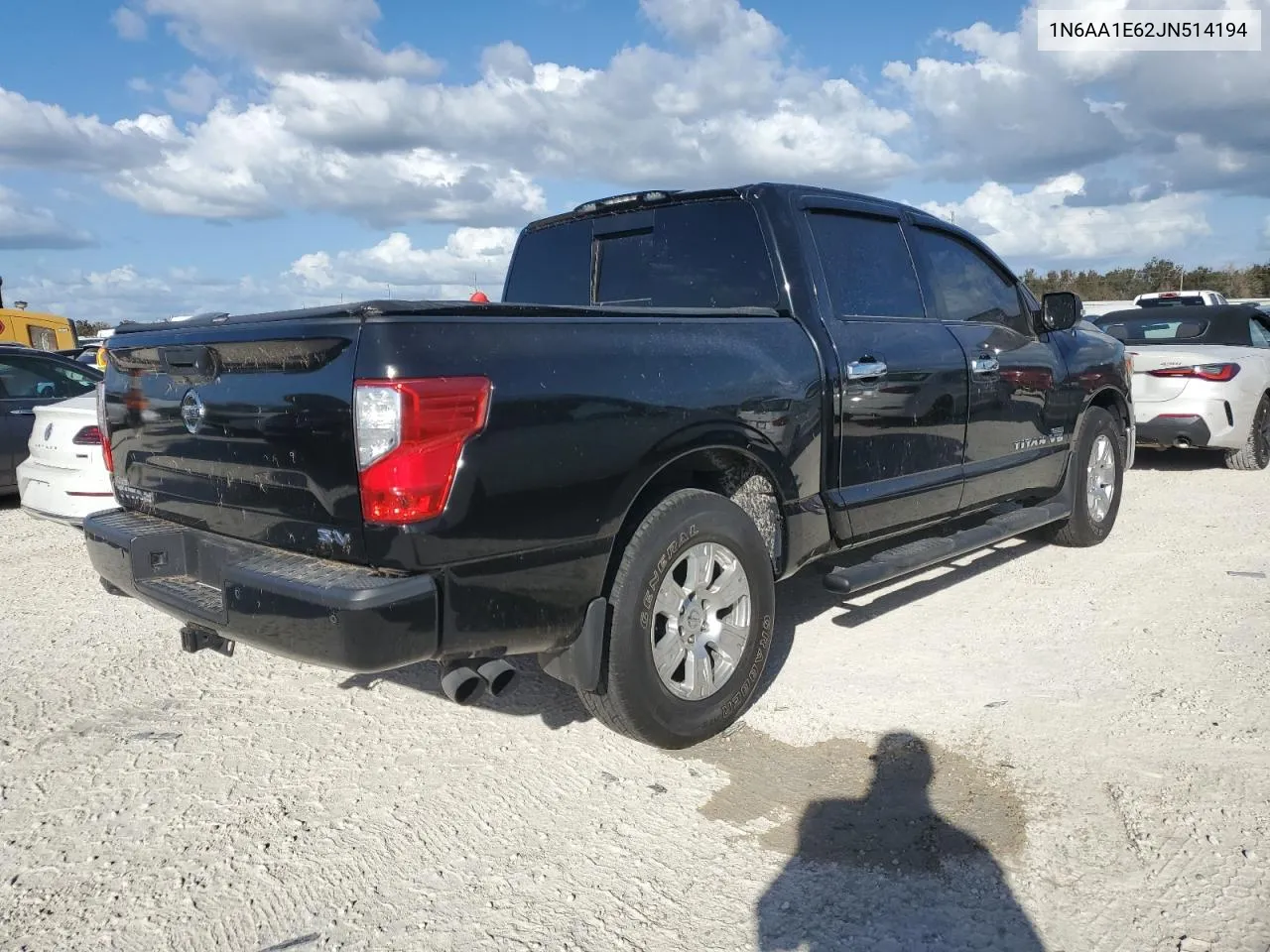 2018 Nissan Titan Sv VIN: 1N6AA1E62JN514194 Lot: 76653664