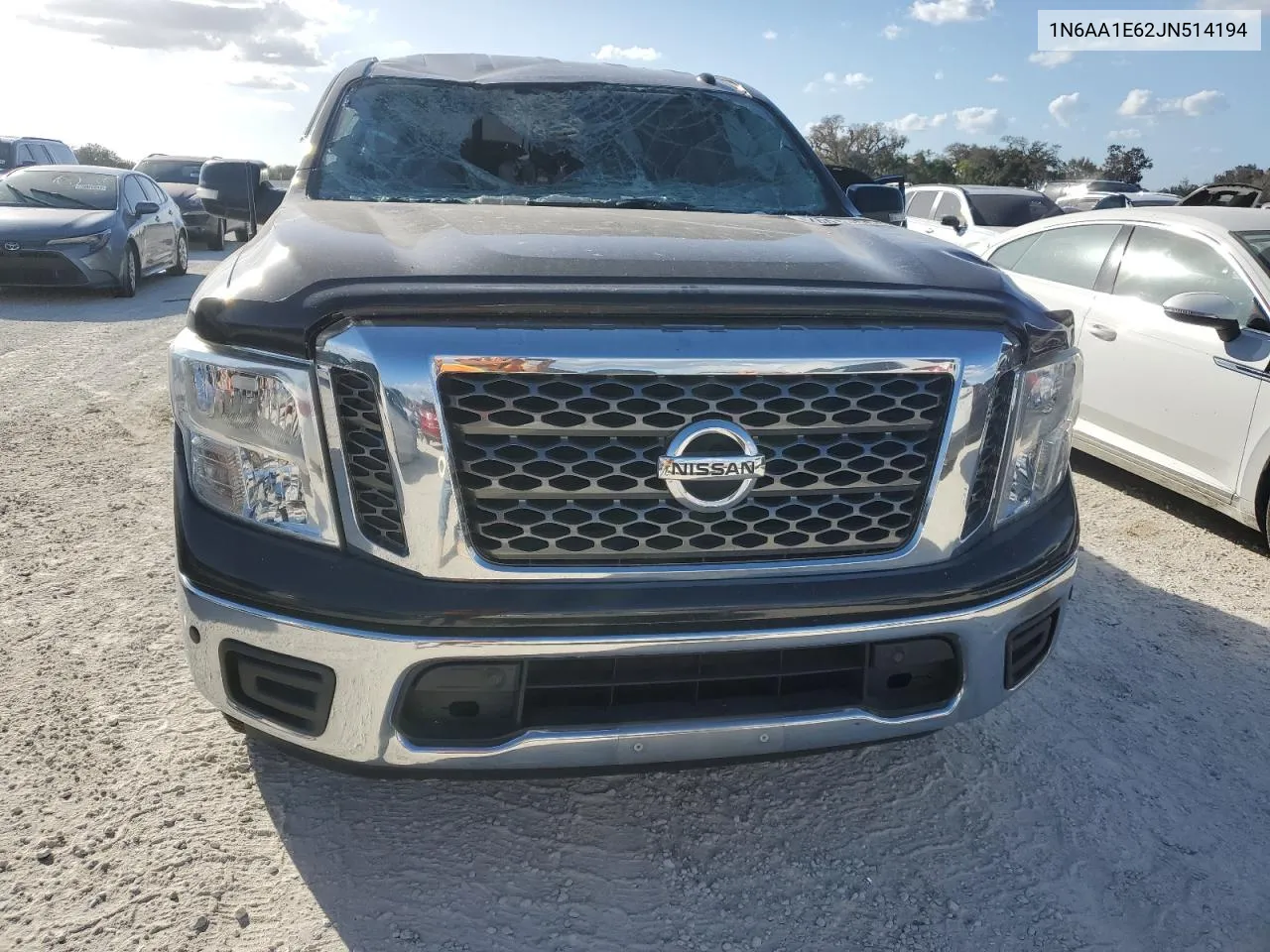 2018 Nissan Titan Sv VIN: 1N6AA1E62JN514194 Lot: 76653664