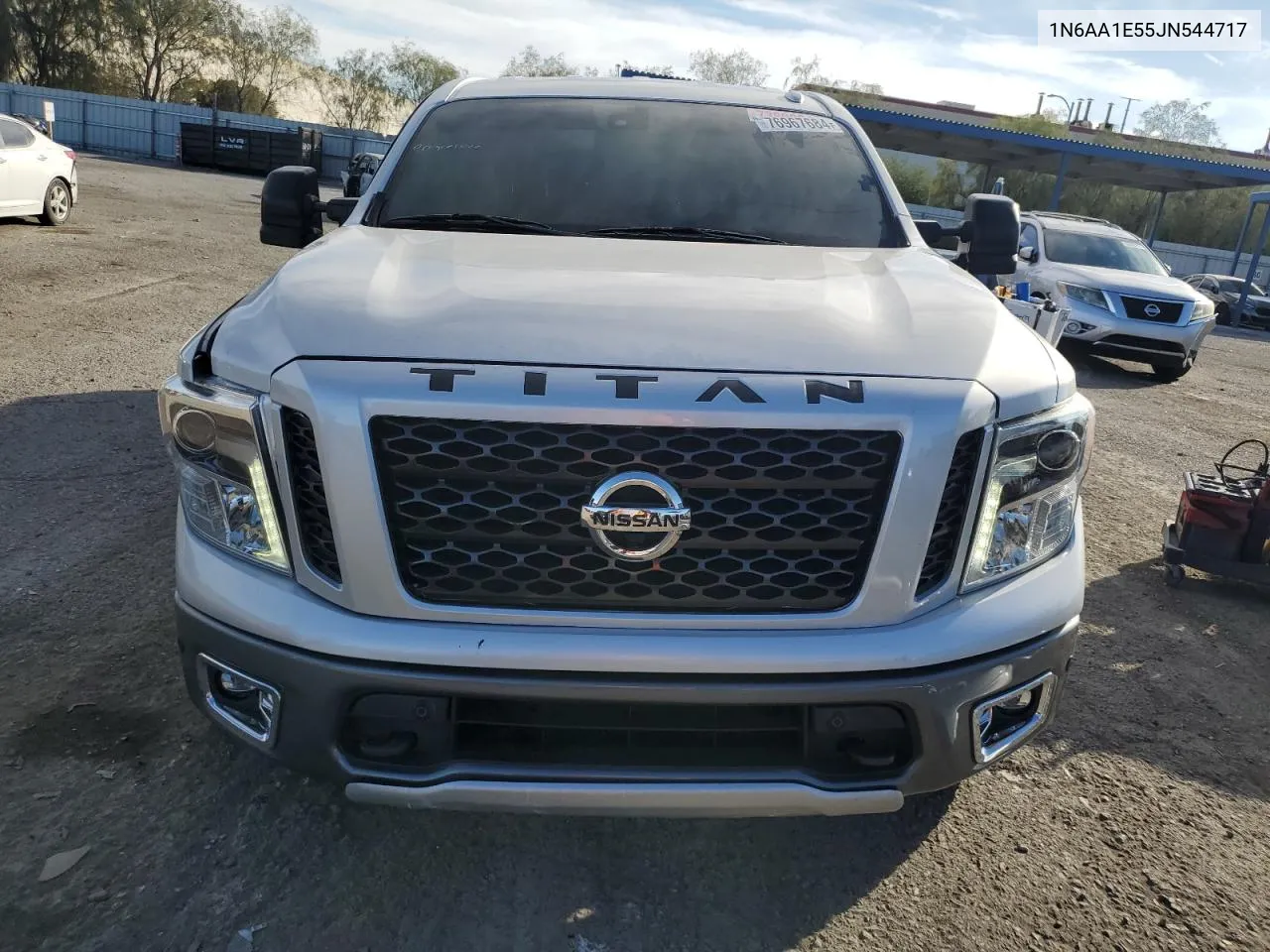 2018 Nissan Titan Sv VIN: 1N6AA1E55JN544717 Lot: 76967684