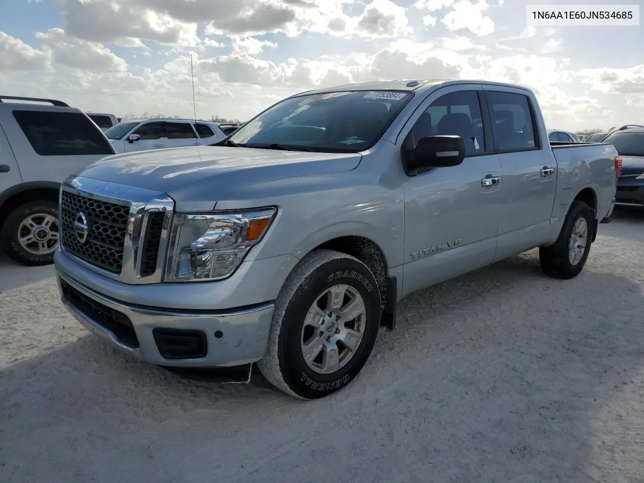 2018 Nissan Titan Sv VIN: 1N6AA1E60JN534685 Lot: 77253884