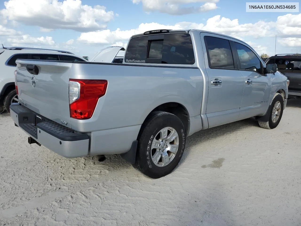 2018 Nissan Titan Sv VIN: 1N6AA1E60JN534685 Lot: 77253884