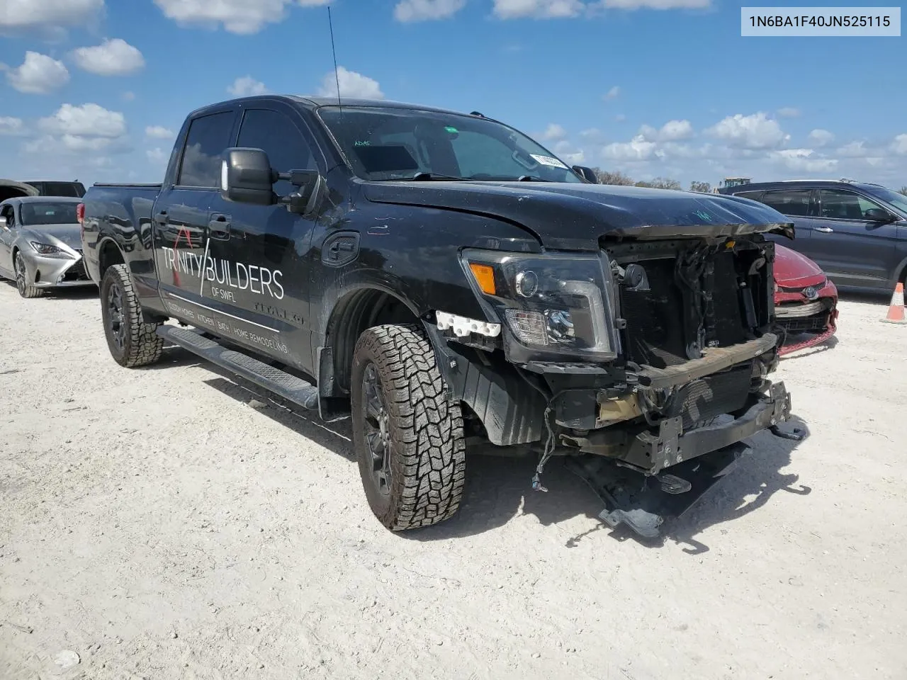 2018 Nissan Titan Xd Sl VIN: 1N6BA1F40JN525115 Lot: 77402374