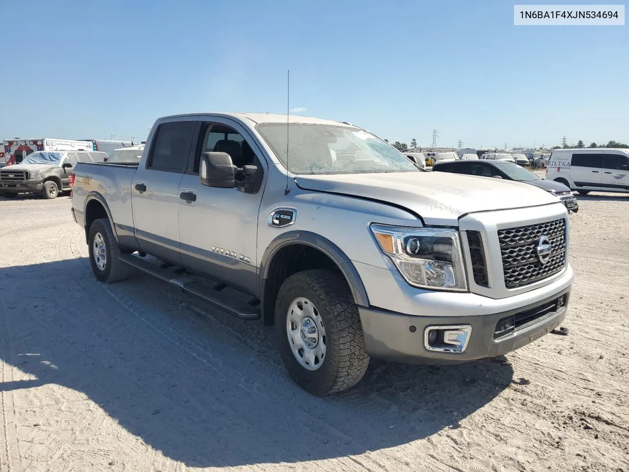 2018 Nissan Titan Xd Sl VIN: 1N6BA1F4XJN534694 Lot: 77701394