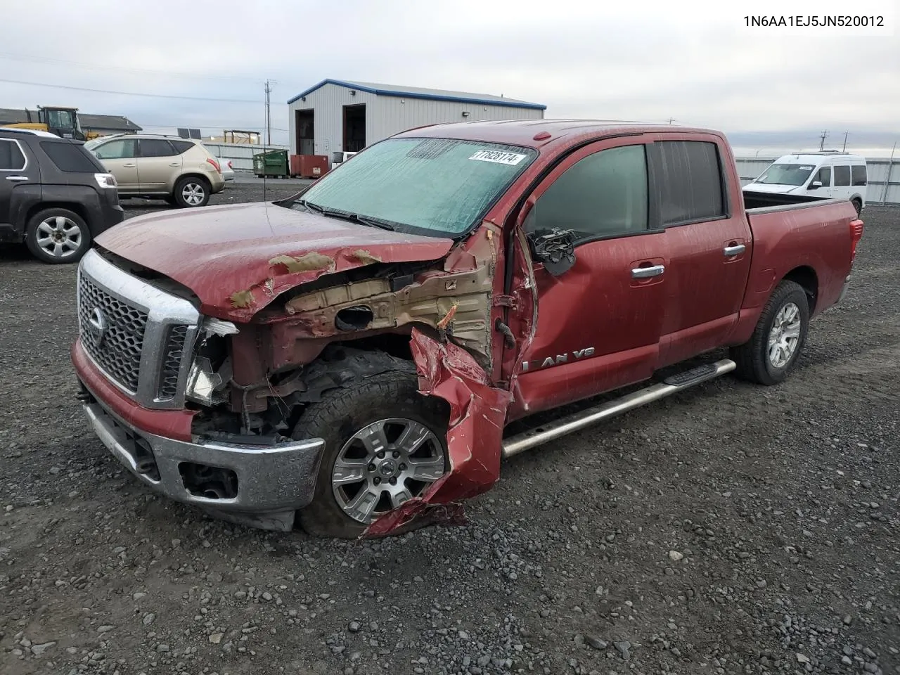 2018 Nissan Titan S VIN: 1N6AA1EJ5JN520012 Lot: 77828174