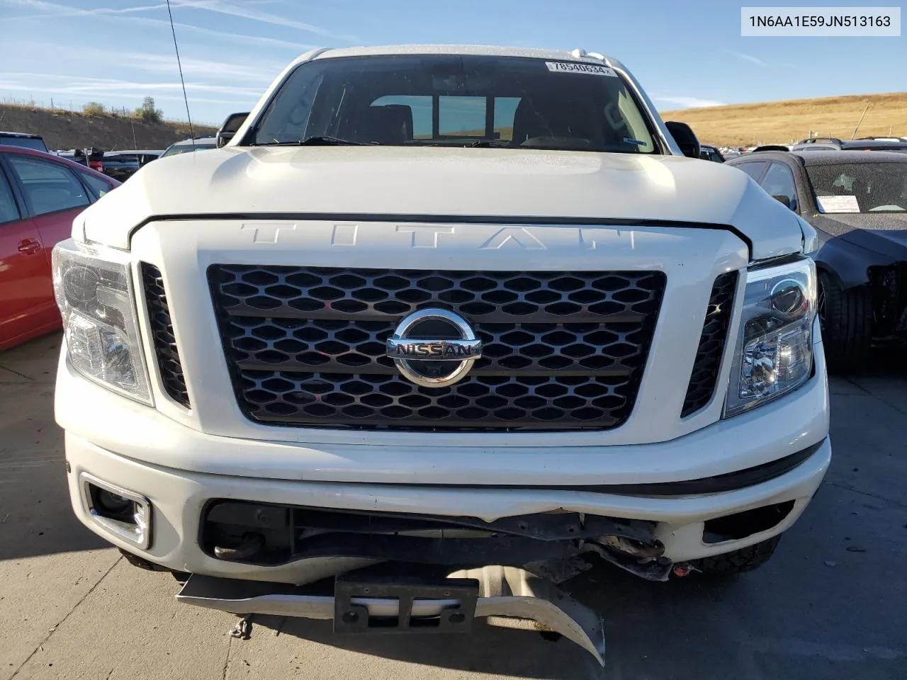 2018 Nissan Titan Sv VIN: 1N6AA1E59JN513163 Lot: 78540634